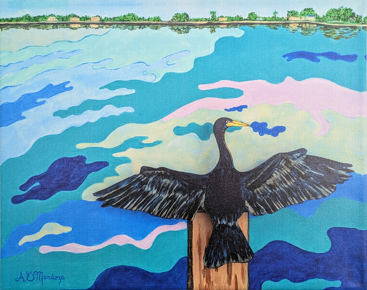 Anhinga at Coffee Pot bayou