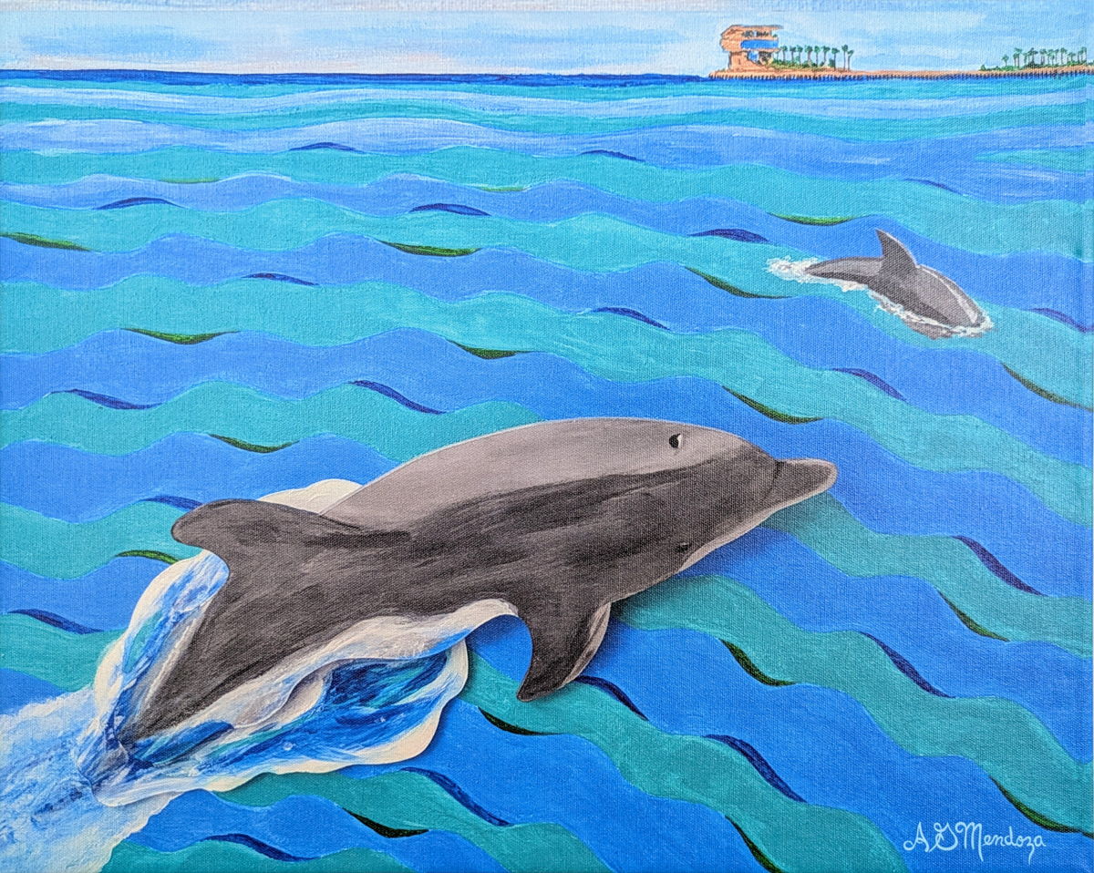 Pelican at Snell isle bridge